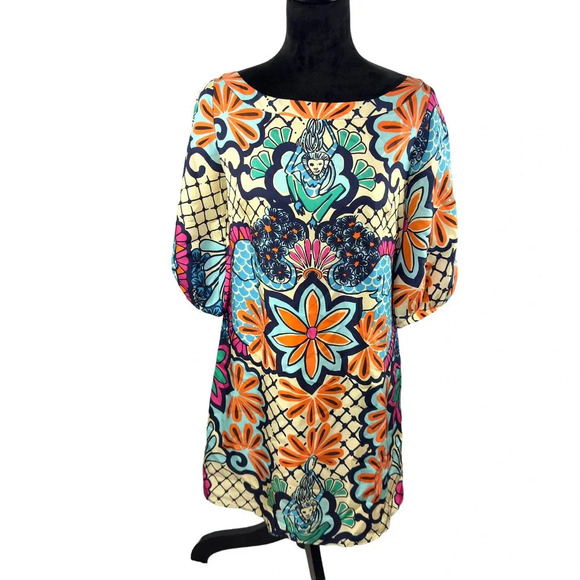 Lilly Pulitzer Lilly Palooza Sandpiper Silk Mini Dress - Picture 2 of 7